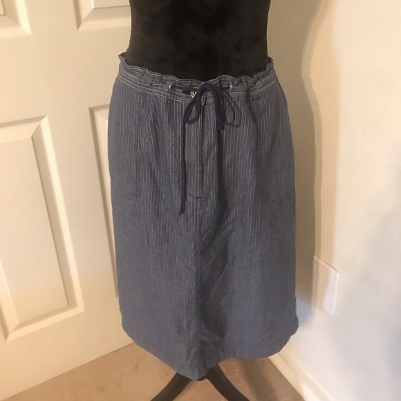 Christopher & Banks denim skirt
